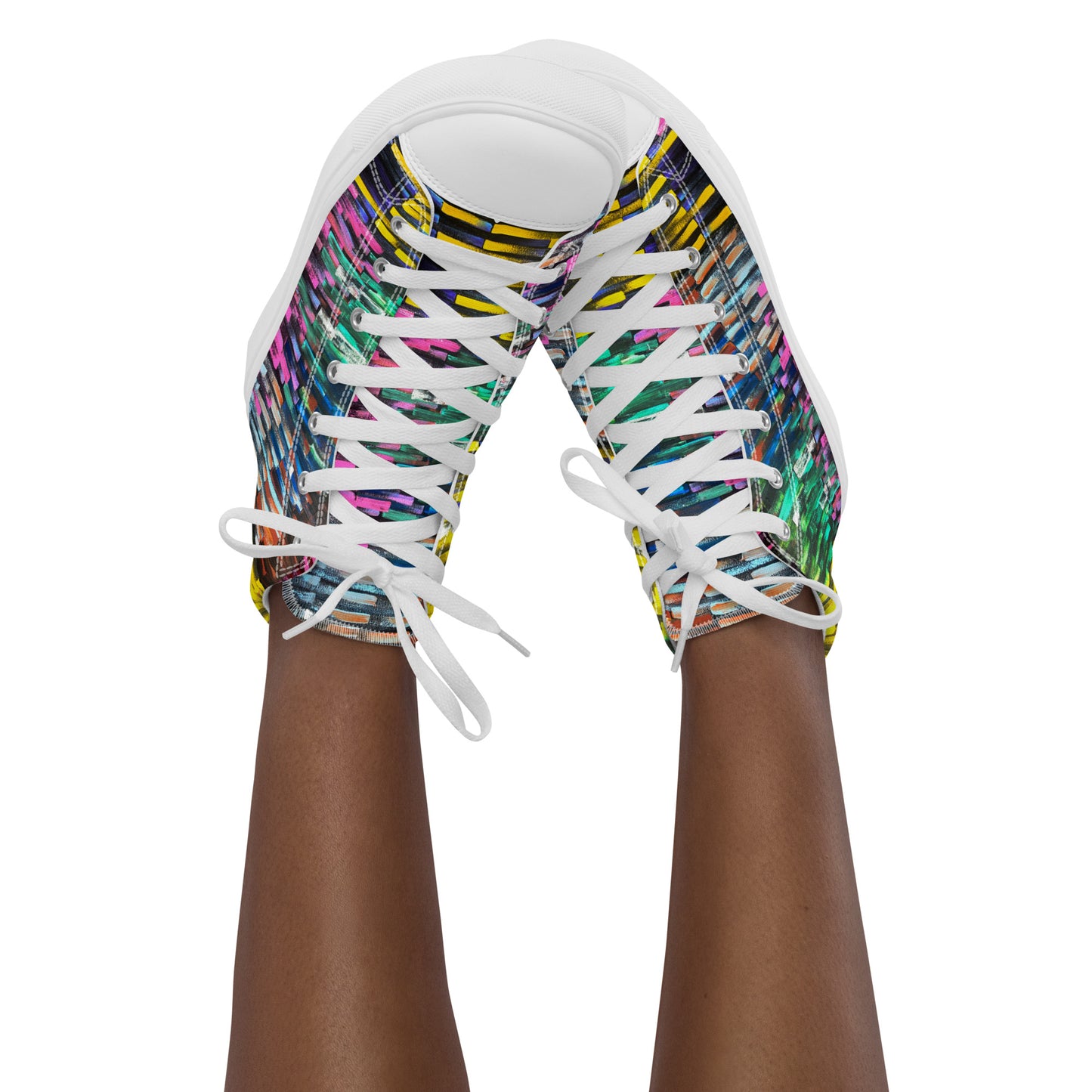 Women’s high top canvas shoes