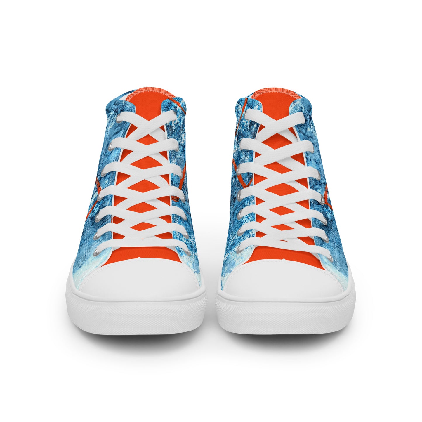 Men’s high top canvas shoes